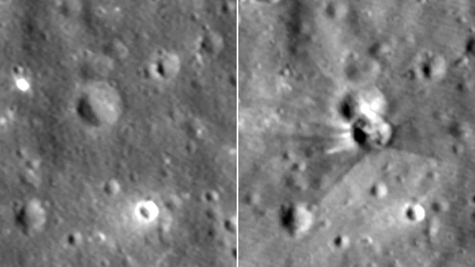 NASA Confirms SpaceX Rocket Created 60-Foot Crater on the Moon