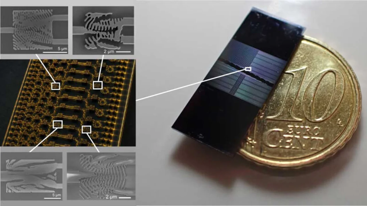 AI Redefines Photonic Chip Design with Ultra-Compact Components