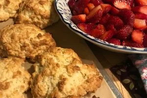 Revamped Strawberry Shortcake: A Biscuit-Based Delight